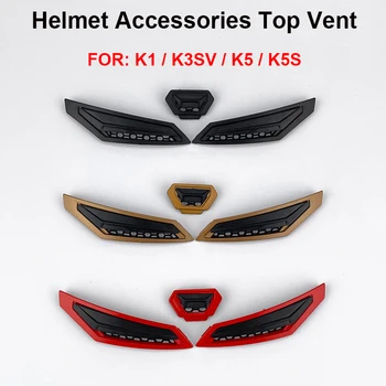 Аксессуары для шлема Casco AGV K1 Козырек Подходит для AGV K1 K3SV K5 K5S Мотоциклетный Шлем Верхняя Вентиляционная Емкость Для Мото Запчастей Аксессуары