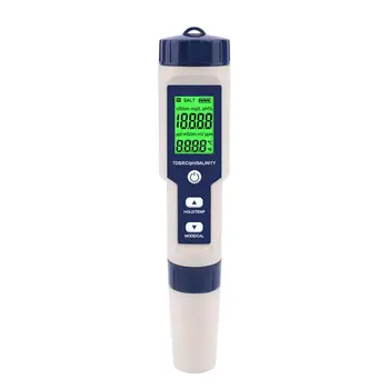 Цифровой тестер TDS для измерения РН воды, Диапазон тестирования TDS 0-1000 Ppm, отлично подходит для домашнего питьевого бассейна и аквариума с высоким